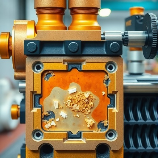 工程塑料注塑后产生模垢原因及对策(图3) 工程塑料注塑后产生模垢原因及对策(图3)