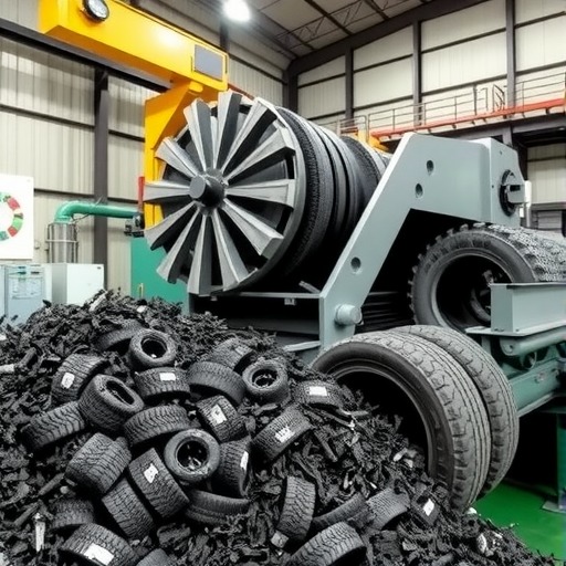 浙江菱正高效废轮胎粉碎装备通过专家鉴定(图1)