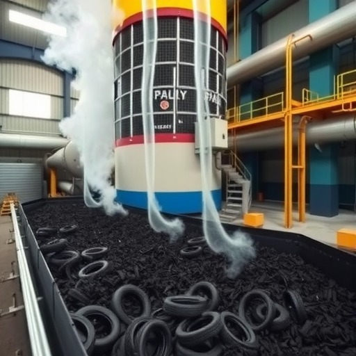 废旧橡胶轮胎催化裂解技术应对“黑色污染”(图1)