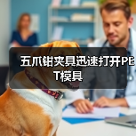 五爪钳夹具迅速打开PET模具(图3) 五爪钳夹具迅速打开PET模具(图3)