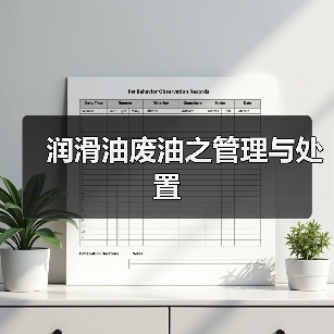 润滑油废油之管理与处置(图1) 润滑油废油之管理与处置(图1)