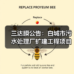 三达膜公告:白城市污水处理厂扩建工程项目完工(图1) 三达膜公告:白城市污水处理厂扩建工程项目完工(图1)