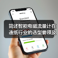 简述智能电磁流量计在造纸行业的选型要领及相关应用(图4) 简述智能电磁流量计在造纸行业的选型要领及相关应用(图4)