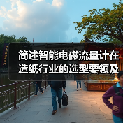 简述智能电磁流量计在造纸行业的选型要领及相关应用(图2) 简述智能电磁流量计在造纸行业的选型要领及相关应用(图2)
