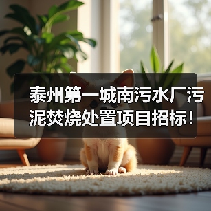 泰州第一城南污水厂污泥焚烧处置项目招标!(图2) 泰州第一城南污水厂污泥焚烧处置项目招标!(图2)