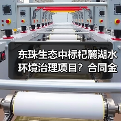 东珠生态中标杞麓湖水环境治理项目？合同金额达4556万（图2）