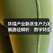 环境产业新质生产力发展路径解析:数字转型与低碳未来(图4) 环境产业新质生产力发展路径解析:数字转型与低碳未来(图4)