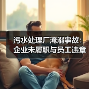 污水处理厂淹溺事故:企业未履职与员工违章致死(图1) 污水处理厂淹溺事故:企业未履职与员工违章致死(图1)