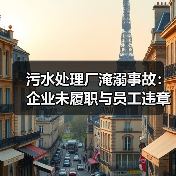污水处理厂淹溺事故:企业未履职与员工违章致死(图2) 污水处理厂淹溺事故:企业未履职与员工违章致死(图2)