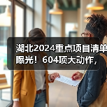 湖北2024重点项目清单曝光！604项大动作，生态环保项目引关注（图4）