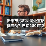 贵阳市污泥协同处置招标启动？日均200吨项目引关注（图1）