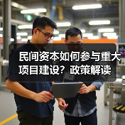 民间资本如何参与重大项目建设?政策解读(图3) 民间资本如何参与重大项目建设?政策解读(图3)