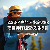 2.23亿高盐污水资源化项目特许经营权招标引关注（图3）