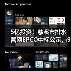 5亿投资!慈溪市排水管网EPCO中标公示,9乡镇31村改造升级(图3) 5亿投资!慈溪市排水管网EPCO中标公示,9乡镇31村改造升级(图3)