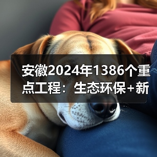 安徽2024年1386个重点工程:生态环保+新能源项目全解析(图1) 安徽2024年1386个重点工程:生态环保+新能源项目全解析(图1)