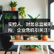实控人、财务总监被刑拘,企业危机引关注!(图1) 实控人、财务总监被刑拘,企业危机引关注!(图1)