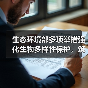生态环境部多项举措强化生物多样性保护,筑牢生态根基?(图4) 生态环境部多项举措强化生物多样性保护,筑牢生态根基?(图4)