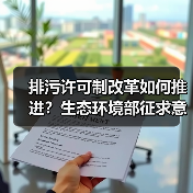 排污许可制改革如何推进?生态环境部征求意见稿解读(图2) 排污许可制改革如何推进?生态环境部征求意见稿解读(图2)