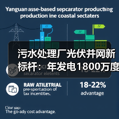 污水处理厂光伏并网新标杆：年发电1800万度助力碳中和（图1）