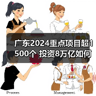 广东2024重点项目超1500个 投资8万亿如何布局？（图2）