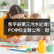 东平县第三污水处理厂EPC中标金额公布：超1.5亿元成交（图3）