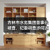 吉林市水务集团董事长被查，纪委调查涉何违纪？（图1）