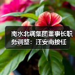 南水北调集团董事长职务调整：汪安南接任（图2）