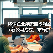 环保企业频繁股权调整+新公司成立，布局扩张动作频频（图1）
