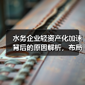 水务企业轻资产化加速背后的原因解析,布局逻辑与未来趋势(图4) 水务企业轻资产化加速背后的原因解析,布局逻辑与未来趋势(图4)
