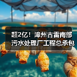 超2亿！漳州古雷南部污水处理厂工程总承包中标（图3）