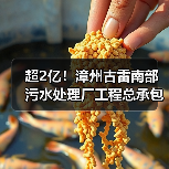 超2亿！漳州古雷南部污水处理厂工程总承包中标（图4）