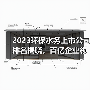 2023环保水务上市公司排名揭晓,百亿企业领跑行业!(图3) 2023环保水务上市公司排名揭晓,百亿企业领跑行业!(图3)