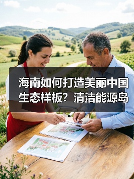 海南如何打造美丽中国生态样板？清洁能源岛建设引领绿色转型（图3）