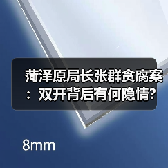 菏泽原局长张群贪腐案:双开背后有何隐情?(图1) 菏泽原局长张群贪腐案:双开背后有何隐情?(图1)