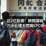 近2亿投资!陕西蒲城污水处理主管网EPC中标结果揭晓(图1) 近2亿投资!陕西蒲城污水处理主管网EPC中标结果揭晓(图1)