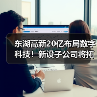 东湖高新20亿布局数字科技!新设子公司将拓展哪些领域?(图3) 东湖高新20亿布局数字科技!新设子公司将拓展哪些领域?(图3)