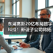 东湖高新20亿布局数字科技!新设子公司将拓展哪些领域?(图4) 东湖高新20亿布局数字科技!新设子公司将拓展哪些领域?(图4)