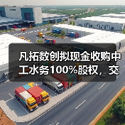 凡拓数创拟现金收购中工水务100%股权,交易金额达7900万元(图4) 凡拓数创拟现金收购中工水务100%股权,交易金额达7900万元(图4)