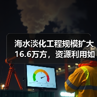 海水淡化工程规模扩大16.6万方,资源利用如何升级?(图1) 海水淡化工程规模扩大16.6万方,资源利用如何升级?(图1)