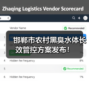 邯郸市农村黑臭水体长效管控方案发布!(图1) 邯郸市农村黑臭水体长效管控方案发布!(图1)