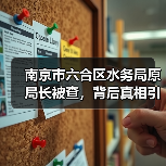南京市六合区水务局原局长被查，背后真相引关注（图4）