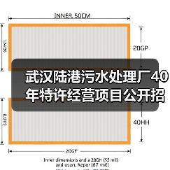 武汉陆港污水处理厂40年特许经营项目公开招标（图1）