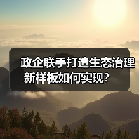 政企联手打造生态治理新样板如何实现？（图2）