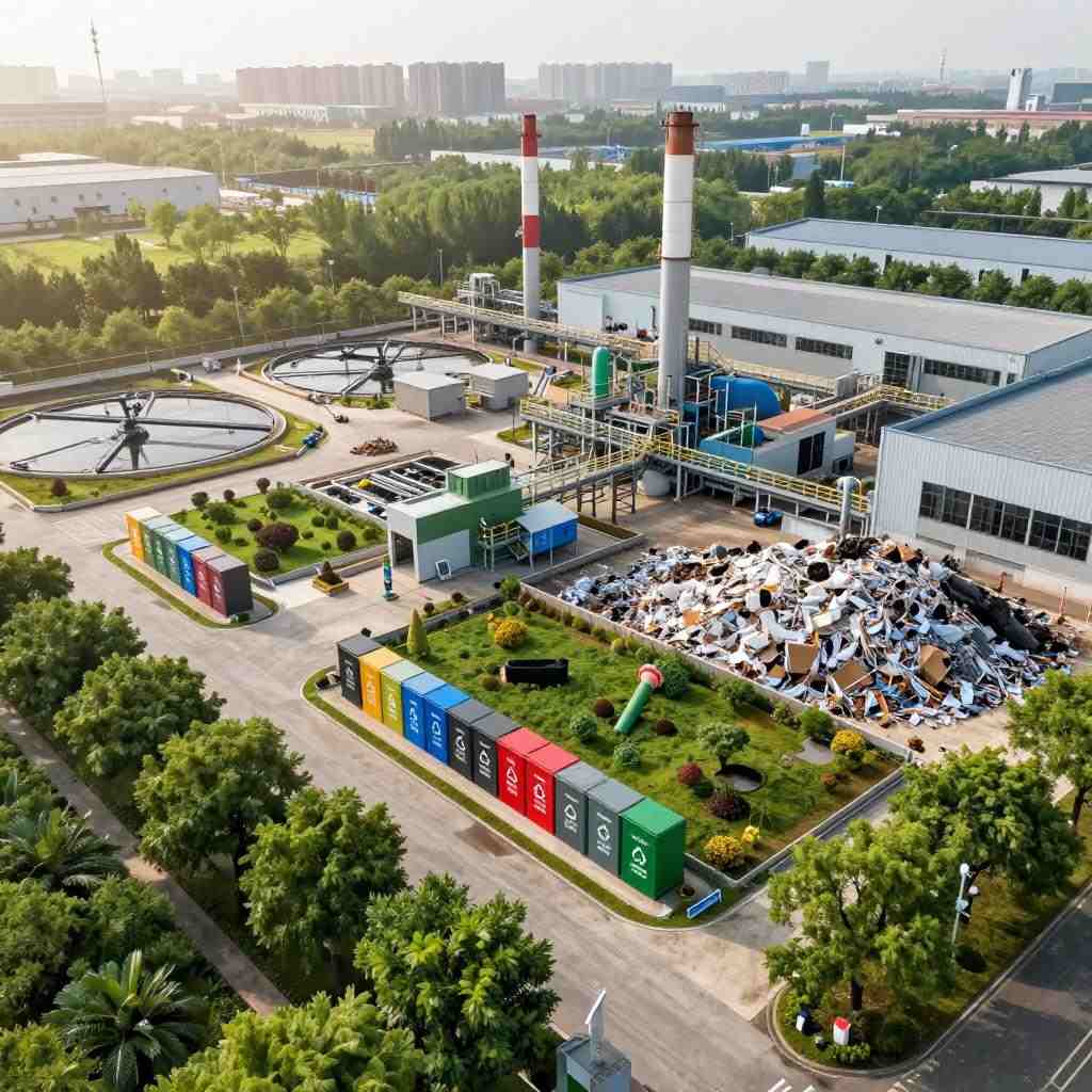 丹阳这家工厂 不“吐”固体废弃物