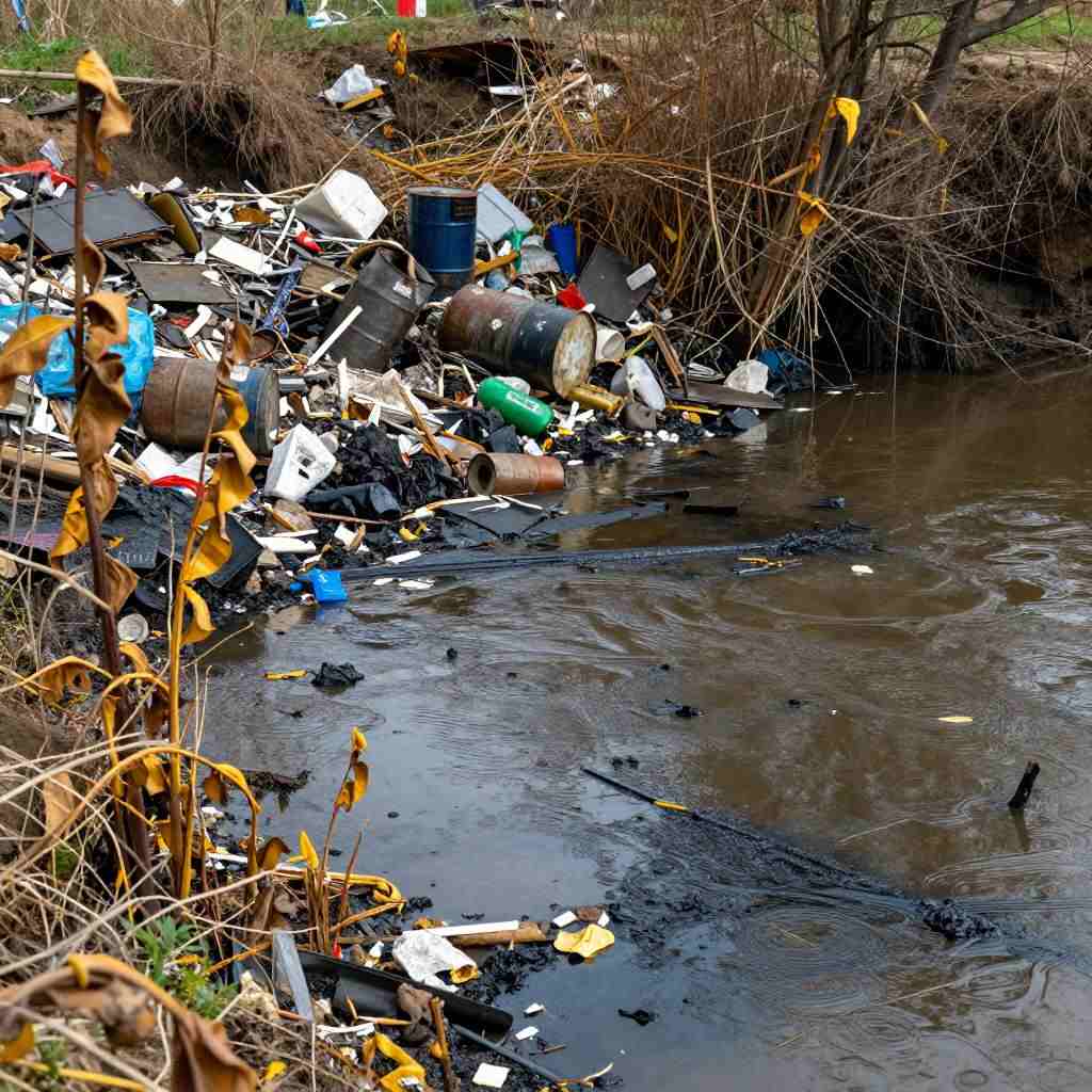 固体废物对环境造成污染的途经