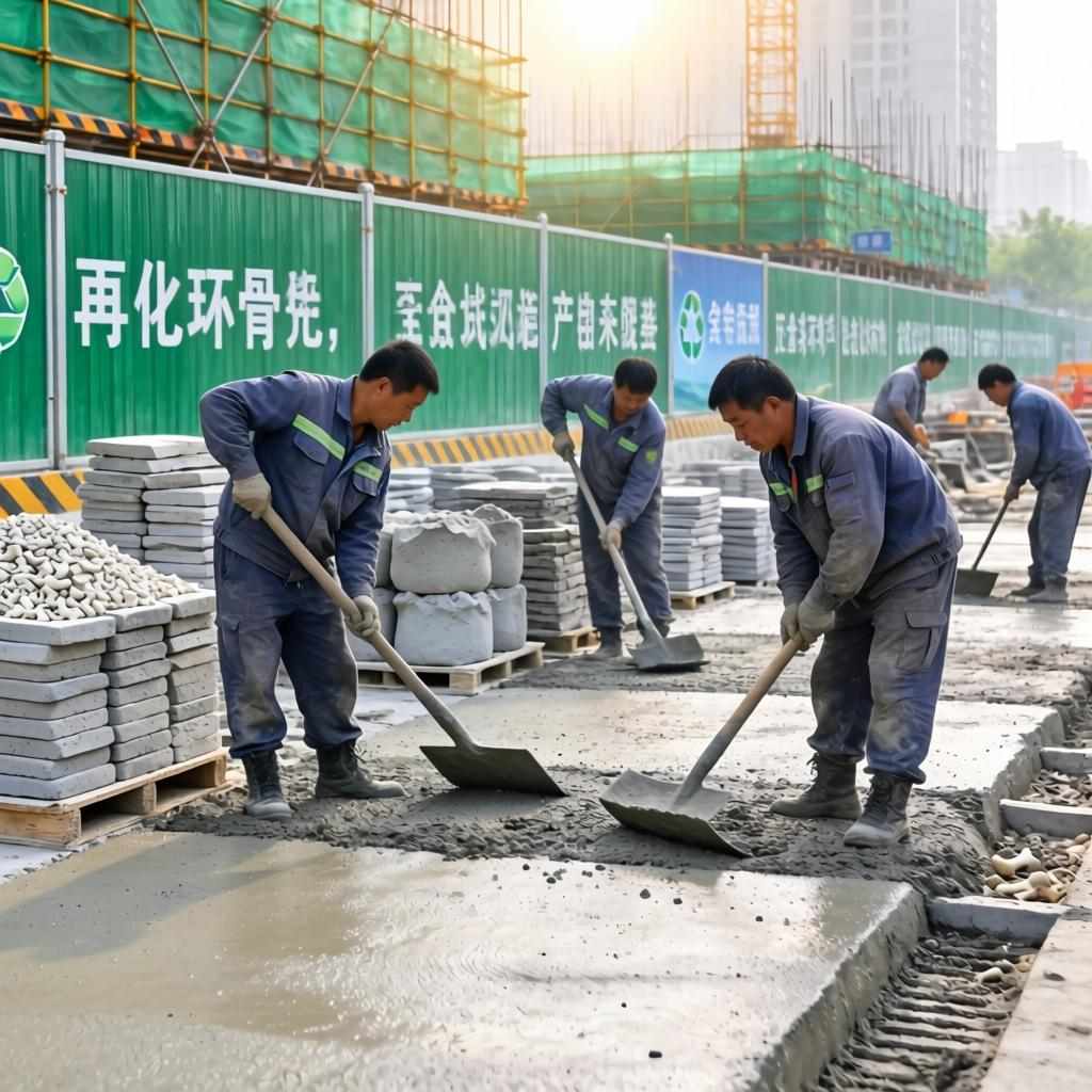 建筑垃圾处理设备吞固体废弃物