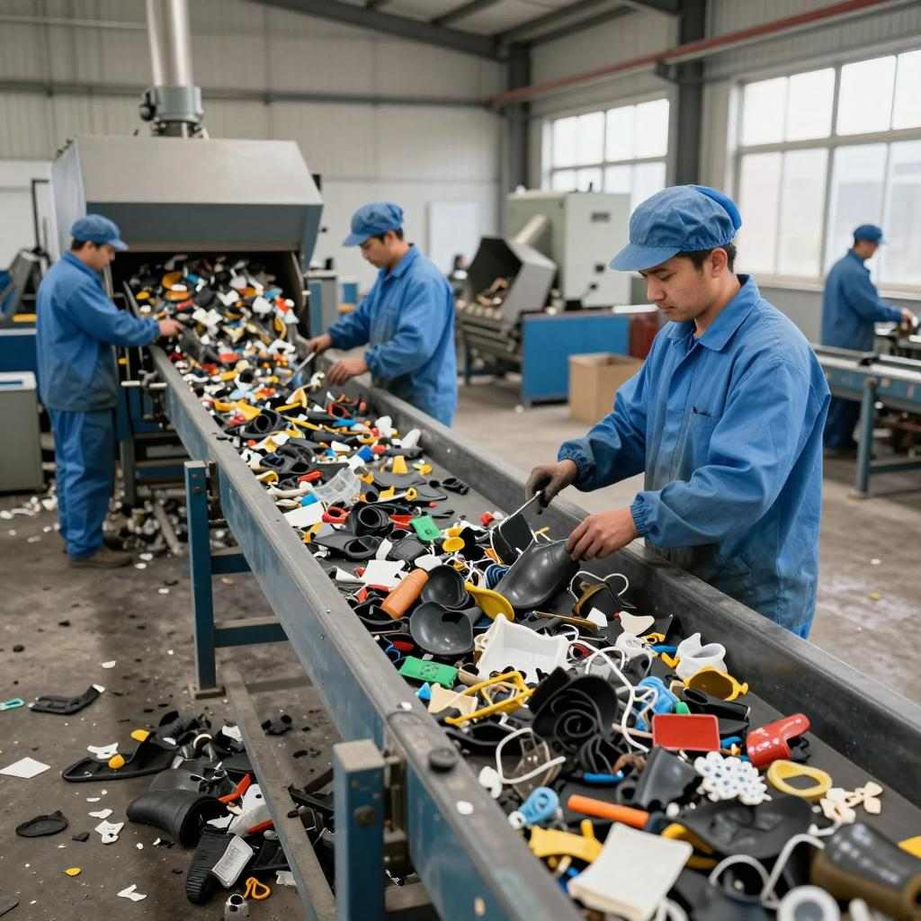 废橡胶塑料通过裂解变燃料油