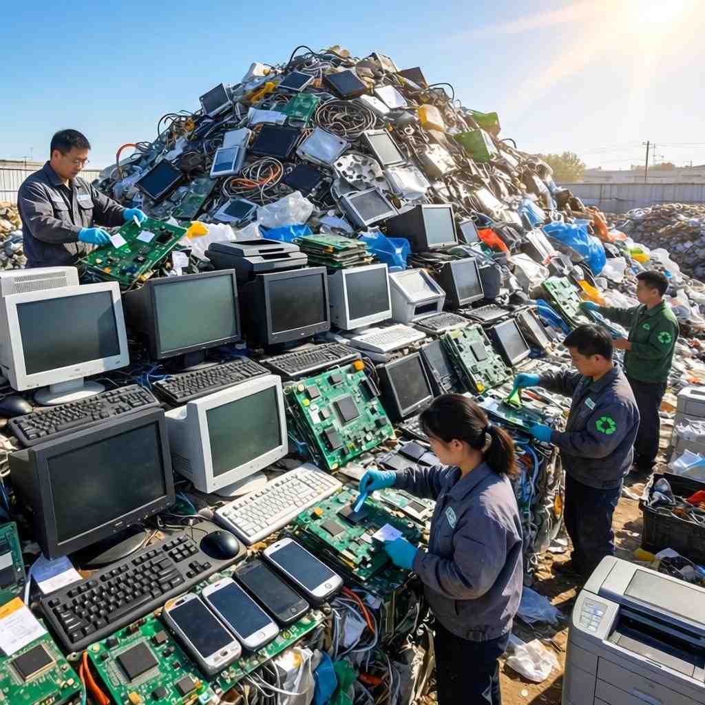 许振明团队“点石成金”：旧电脑可以提炼真黄金白银