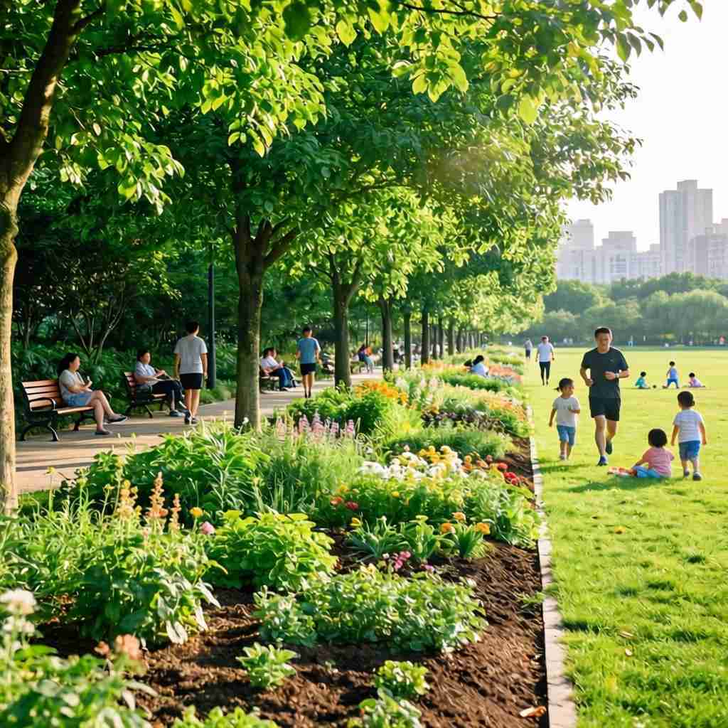 新垃圾处理技术 秸秆变绿化土壤