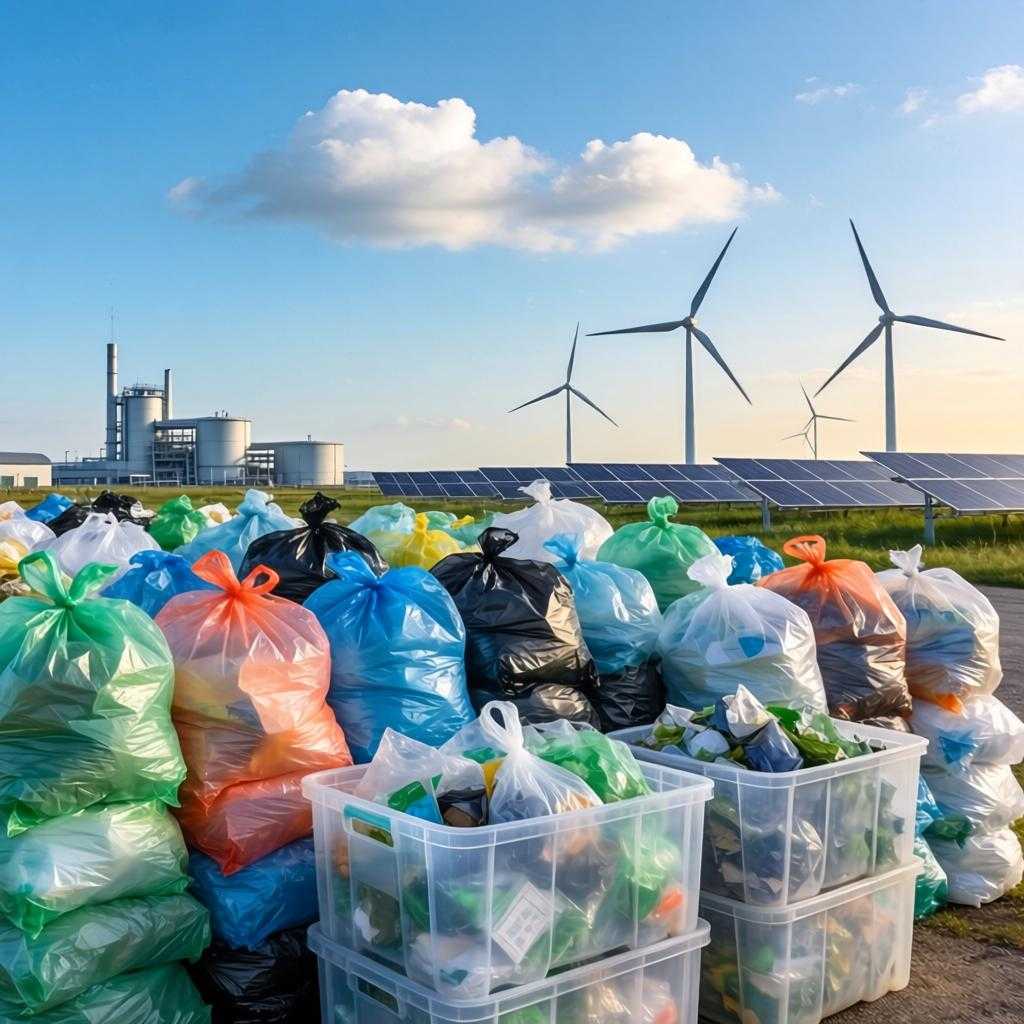 美新技术将废弃塑料袋变燃油